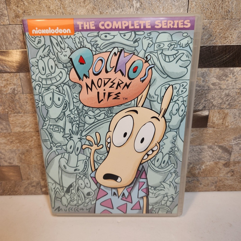 Rockos Modern Life The Complete Series 8-Disc DVD Box Set Nickelodeon 2018